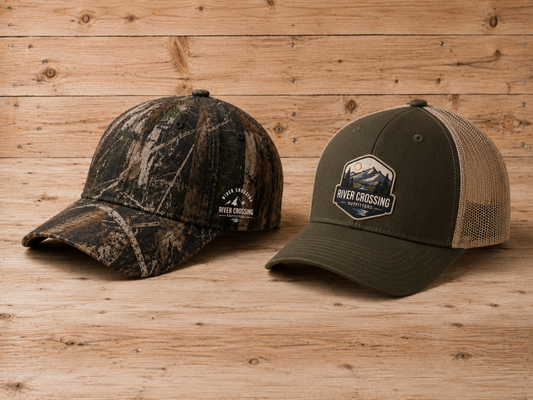 River Crossing Outfitters Camo Ball Cap
