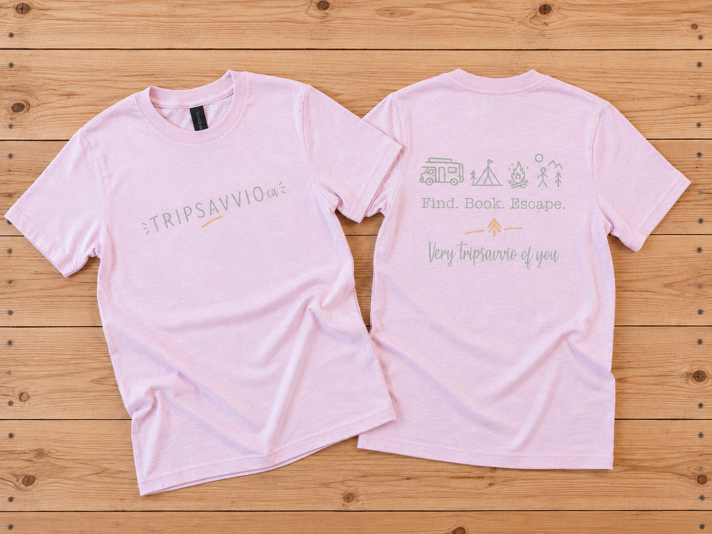 Tripsavvio Kids Short Sleeve Tees