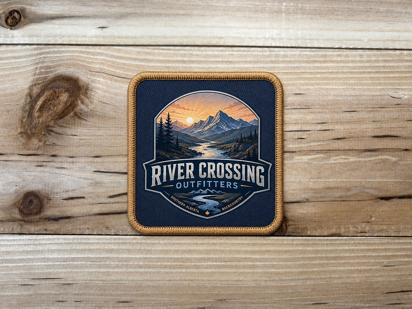 River Crossing Outfitters Custom Design Patch