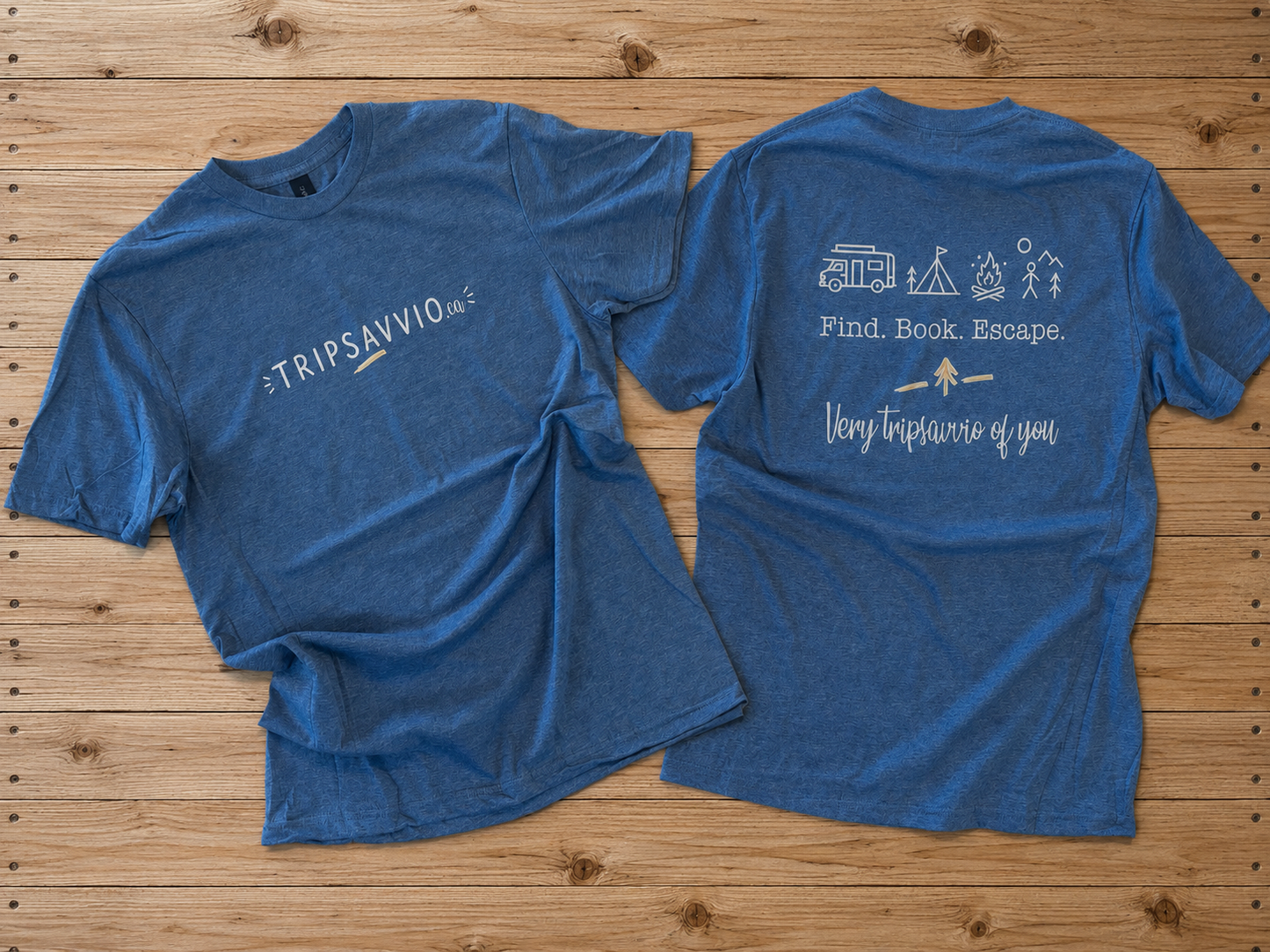 Tripsavvio Adult Short Sleeve Tees