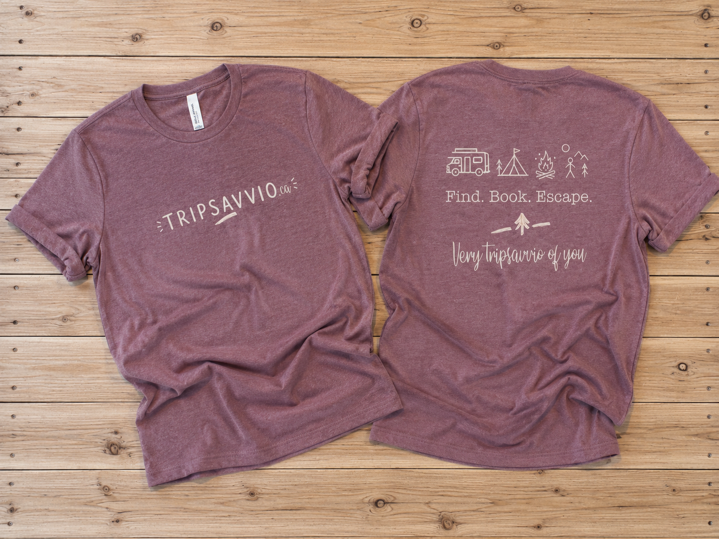 Tripsavvio Adult Short Sleeve Tees