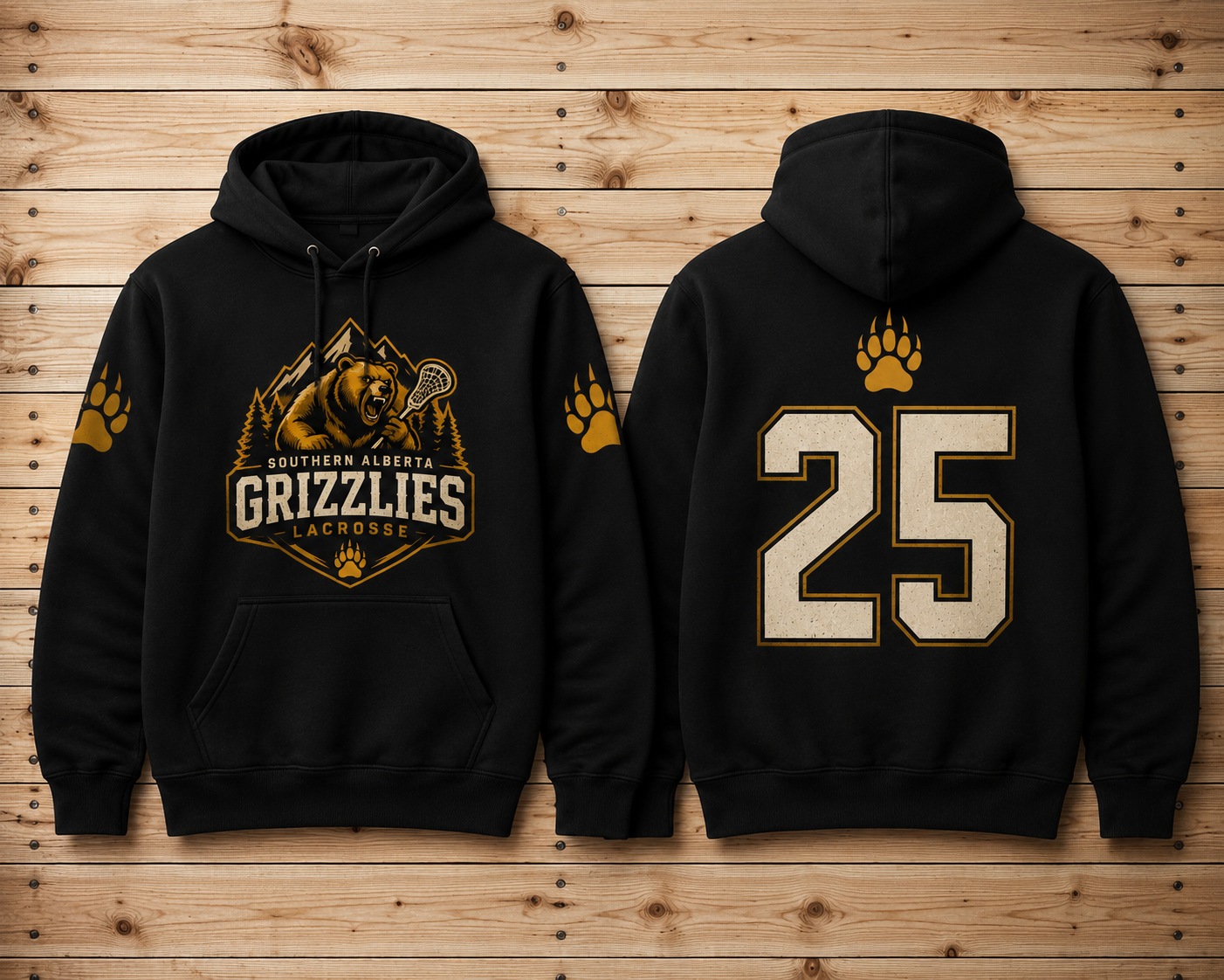 Southern Alberta Grizzlies Lacrosse Hoodie