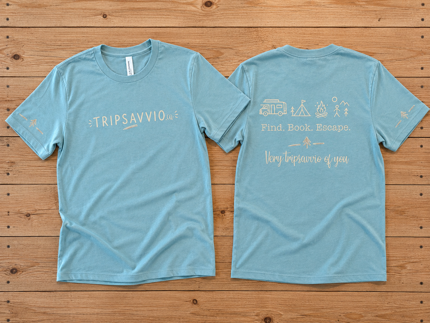 Tripsavvio Adult Short Sleeve Tees