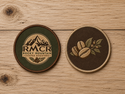 Rocky Mountain Coffee Roasters (RMCR) Custom Patch Design